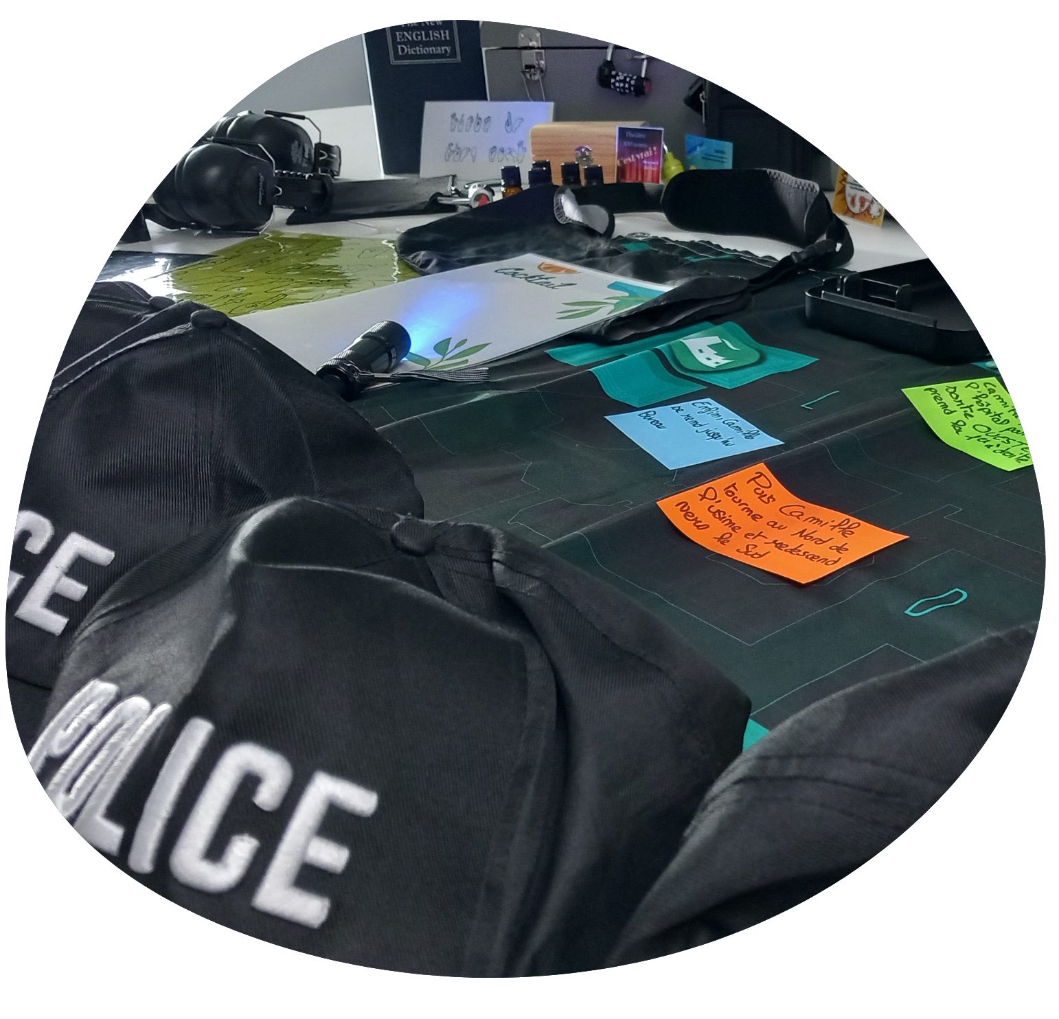 image 1 escape game Sensibilisation handicap